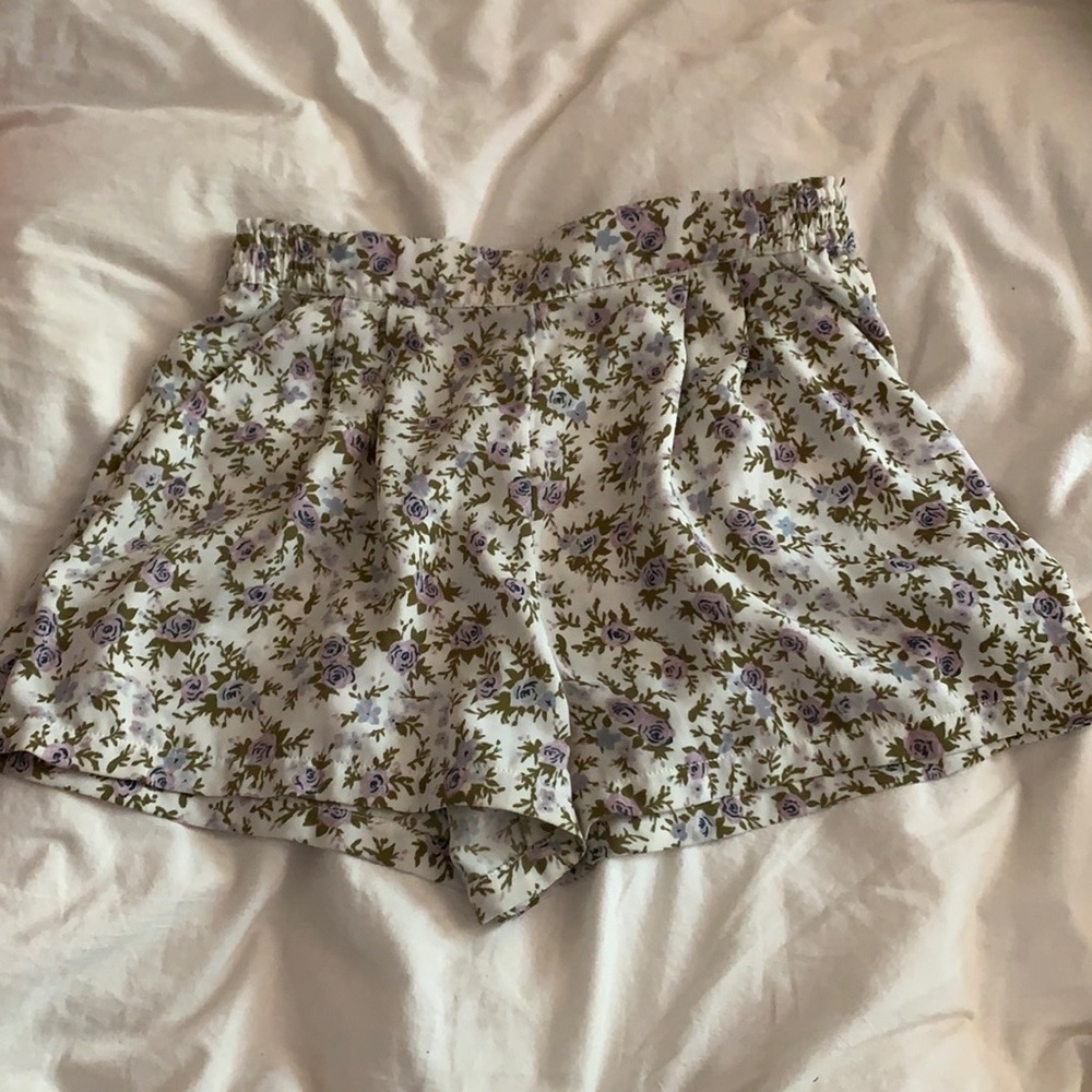 Urban outfitters floral shorts